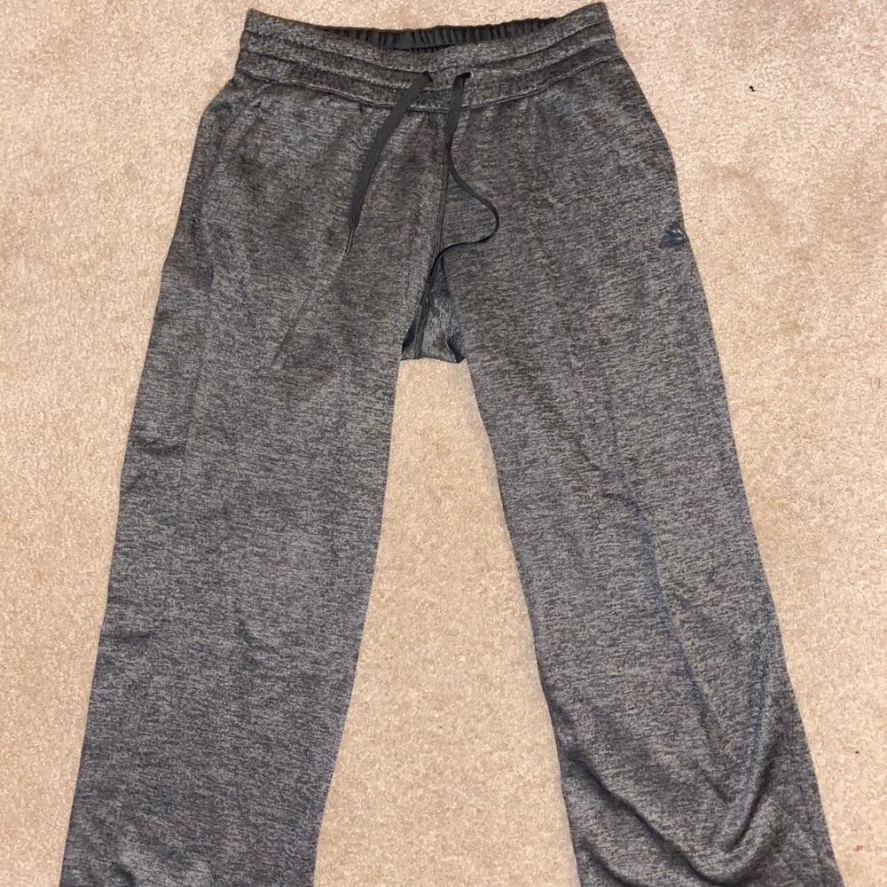 Gray Adidas Climawarm Sweatpants